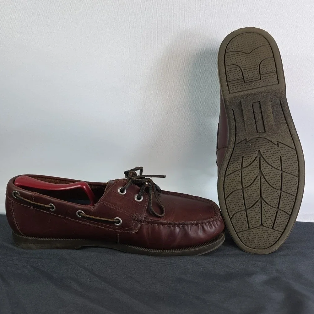 BASS Seafarer Leather Loafer‎ Men's US Size 8.5W